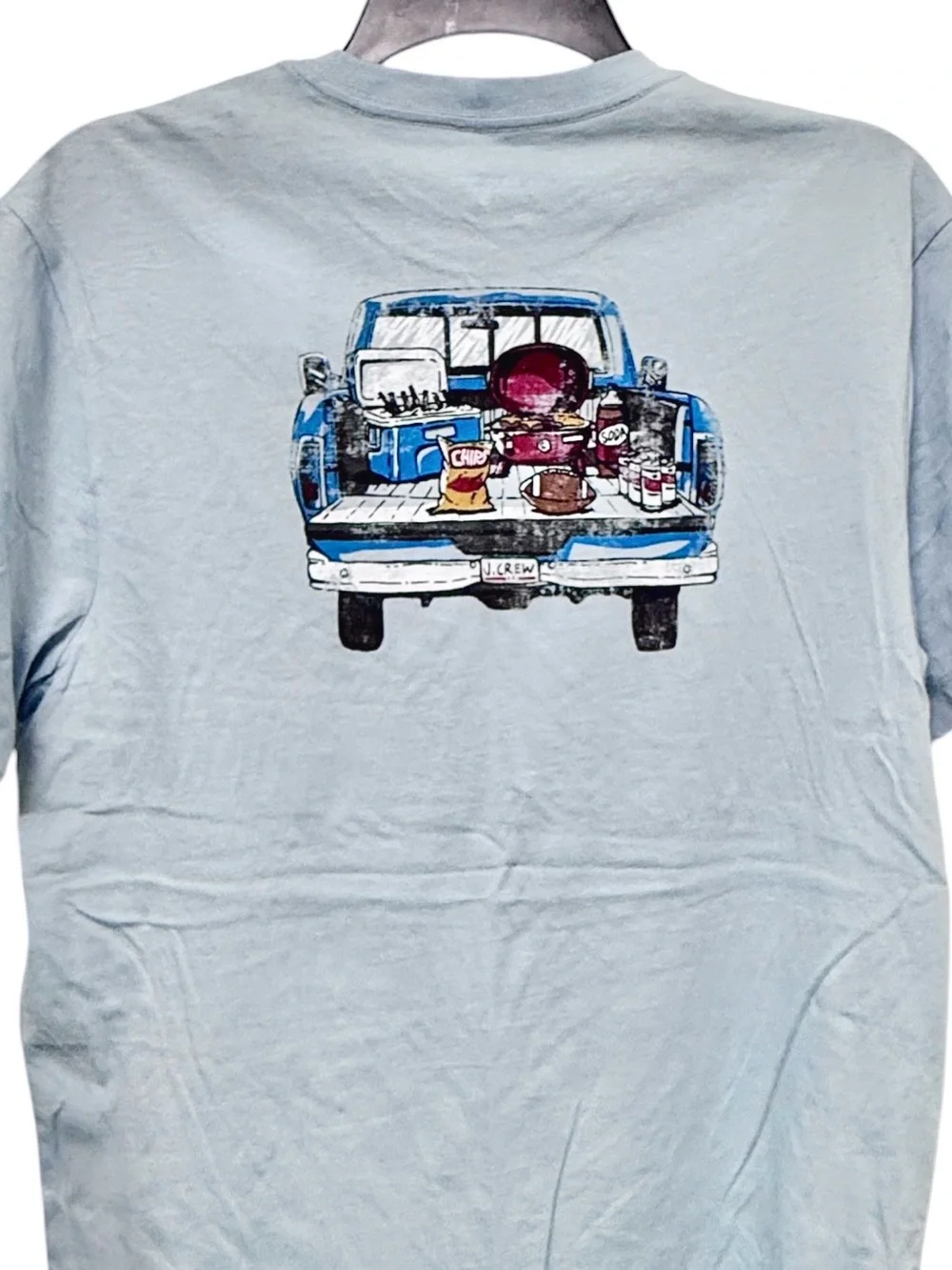 NWOT J. Crew Graphic Tailgate Crew T-Shirt